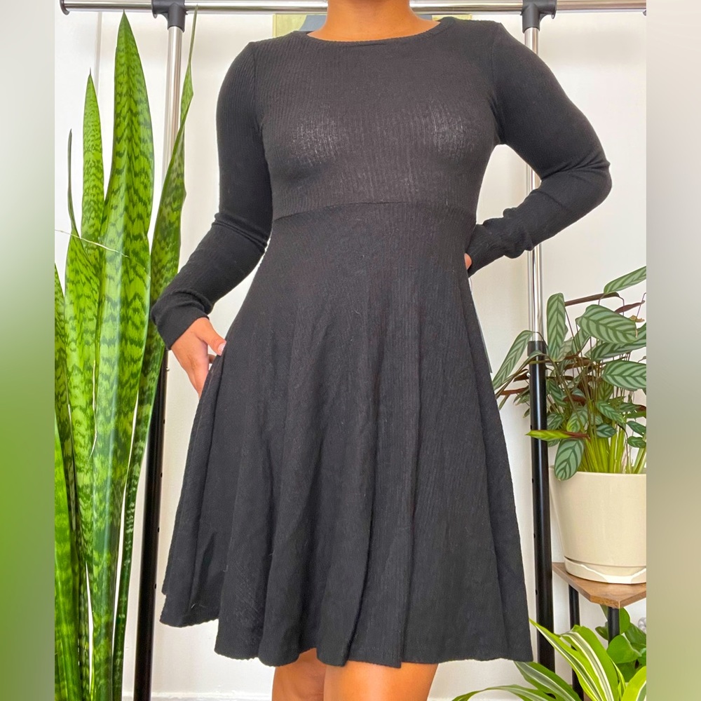 Black Sweater Dress